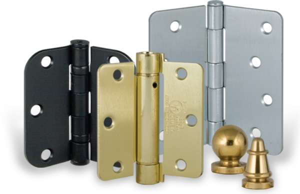 Gate Hinges (heavy-duty, self-closing, adjustable)